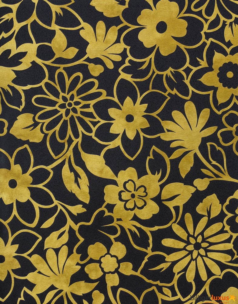 Vernissage nonwoven wallpaper 909343 909343 flowers black gold Vernissage nonwoven wallpaper 909343 909343 flowers black gold
