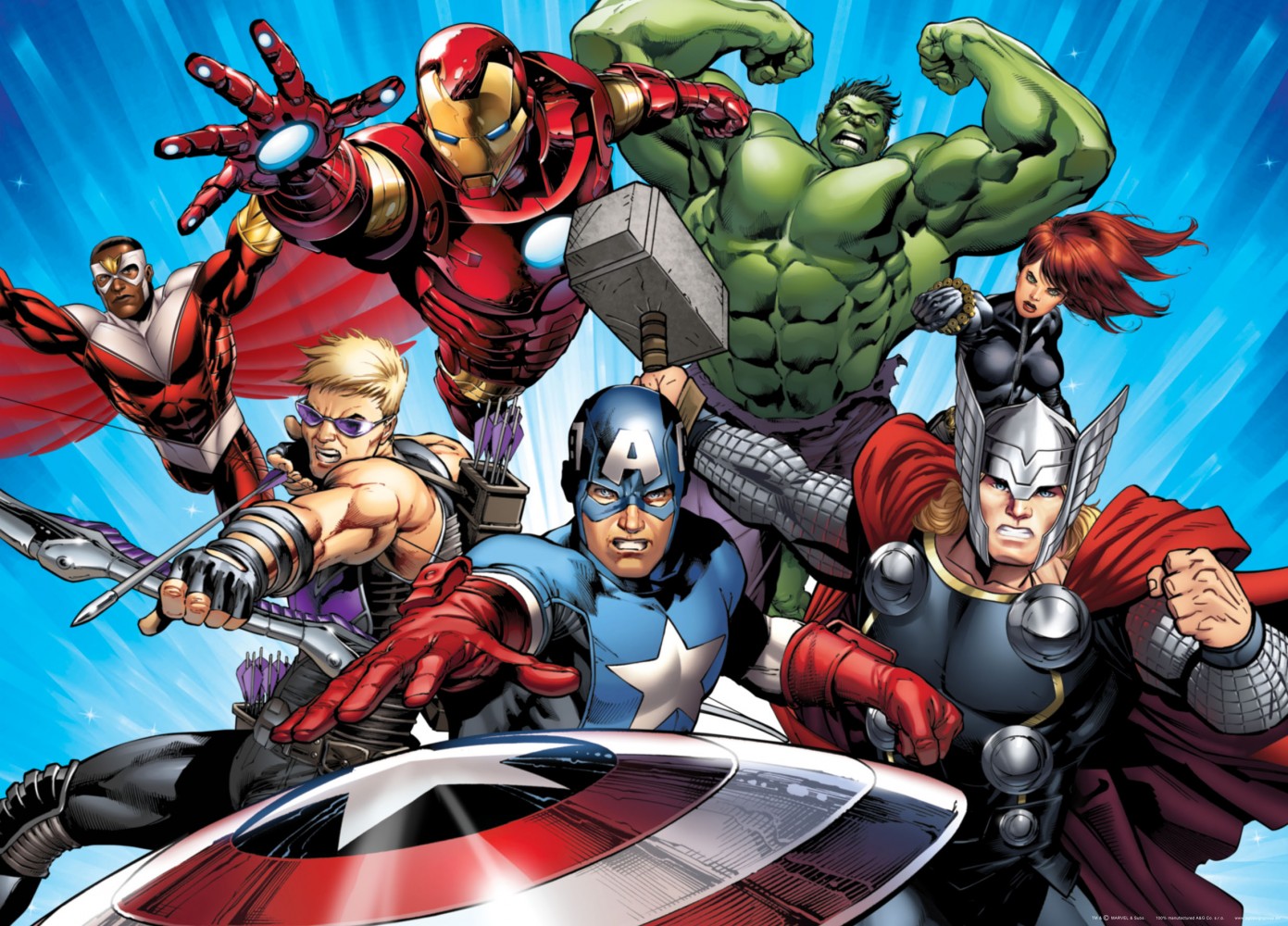 XXL poster wall mural wallpaper Marvel The Avengers Iron 